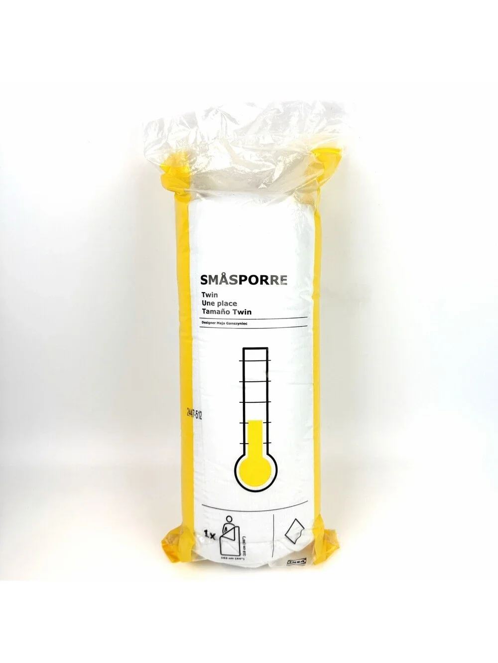 IKEA Smasporre Twin COMFORTER Light Warm Duvet Insert Size 64